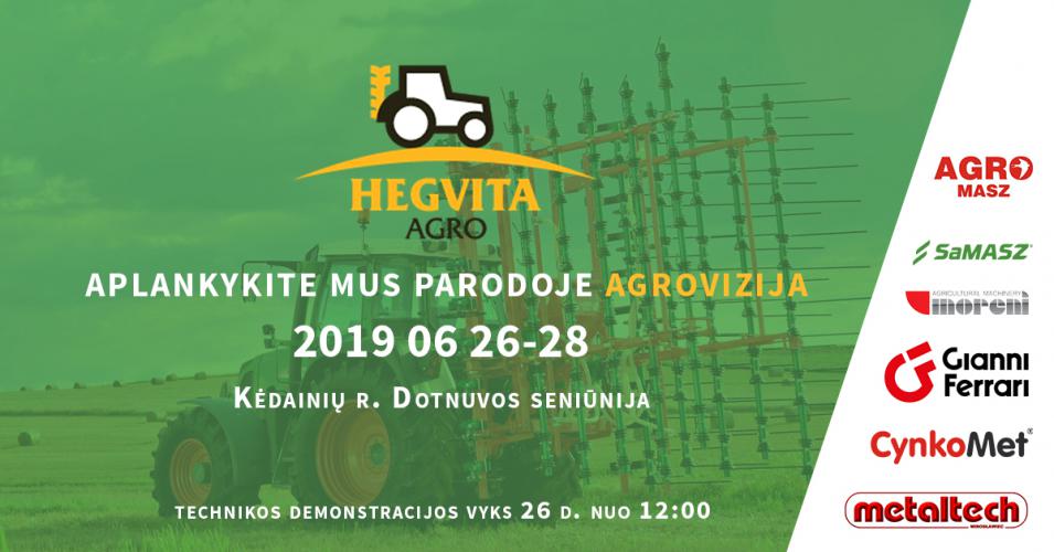 Hegvita Agro parodoje „Agrovizija 2019”