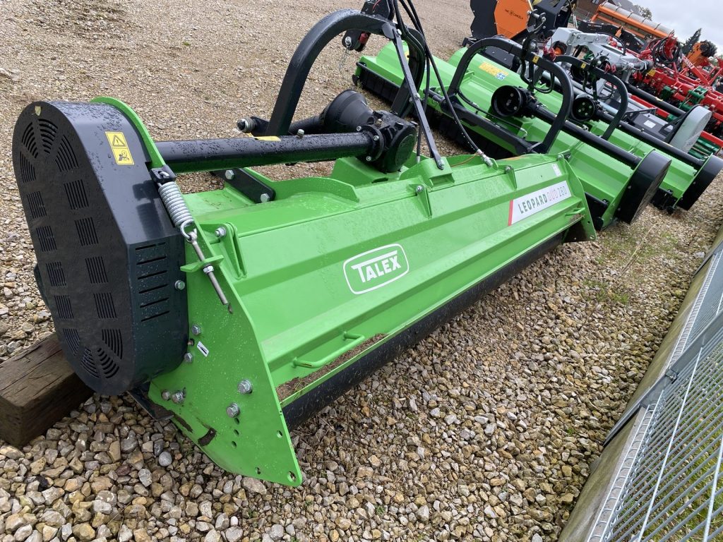 TALEX LEOPARD DUO 280 (peiliai, volas) DEMO – mulčeris