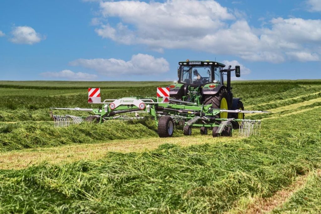 SaMASZ Z2-840H dviejų rotorių grėblys