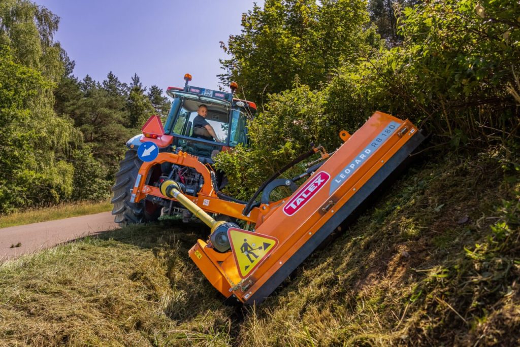 TALEX LEOPARD RB 160 – šoninis mulčeris