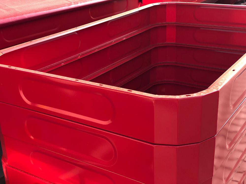Woprol JUNIOR II PLUS 1600 kg (plieninis bunkeris) – trašų barstytuvas